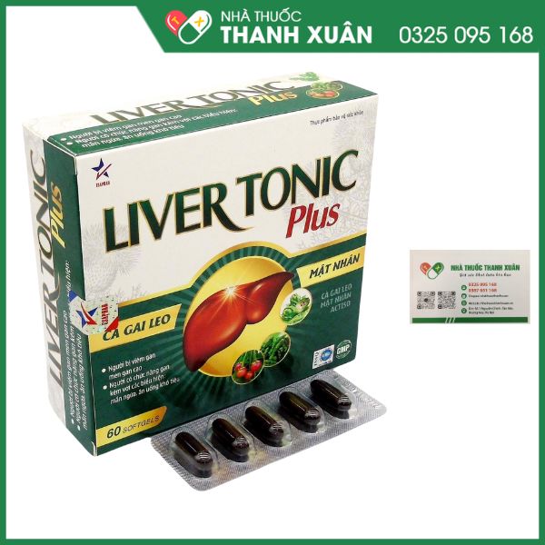 Liver Tonic Plus giải độc gan, hạ men gan